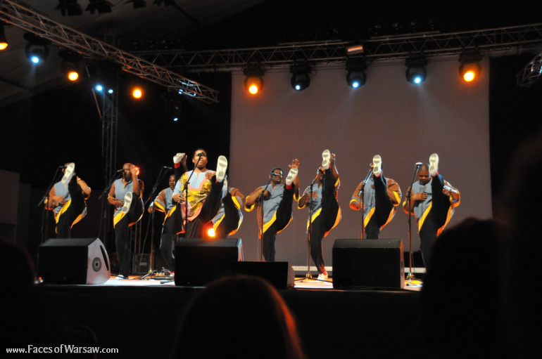 Faces of Warsaw - Ladysmith Black Mambazo at Warsaw Cross Culture Festival, September 2010