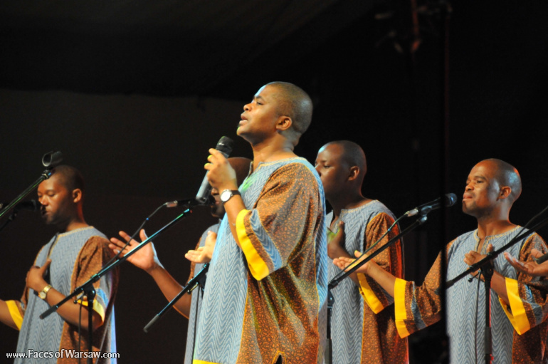 Faces of Warsaw - Ladysmith Black Mambazo at Warsaw Cross Culture Festival, September 2010