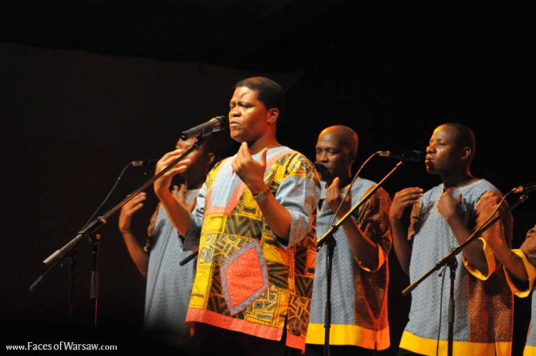 Faces of Warsaw - Ladysmith Black Mambazo at Warsaw Cross Culture Festival, September 2010