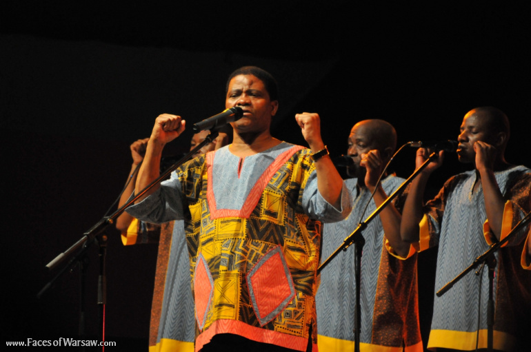 Faces of Warsaw - Ladysmith Black Mambazo at Warsaw Cross Culture Festival, September 2010