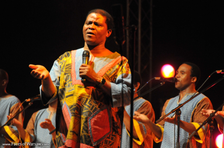 Faces of Warsaw - Ladysmith Black Mambazo at Warsaw Cross Culture Festival, September 2010