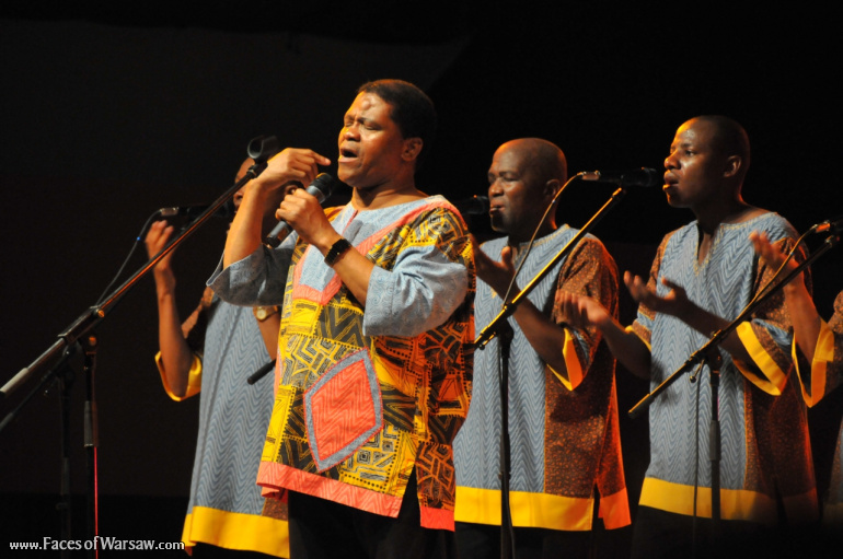 Faces of Warsaw - Ladysmith Black Mambazo at Warsaw Cross Culture Festival, September 2010