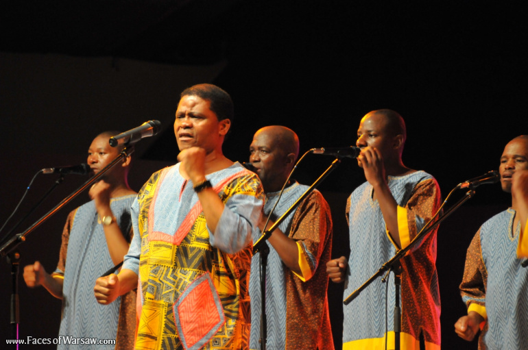 Faces of Warsaw - Ladysmith Black Mambazo at Warsaw Cross Culture Festival, September 2010