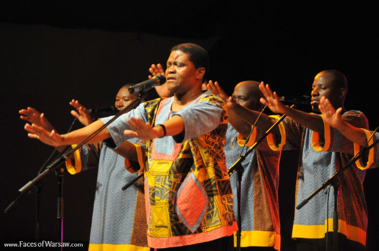 Faces of Warsaw - Ladysmith Black Mambazo at Warsaw Cross Culture Festival, September 2010