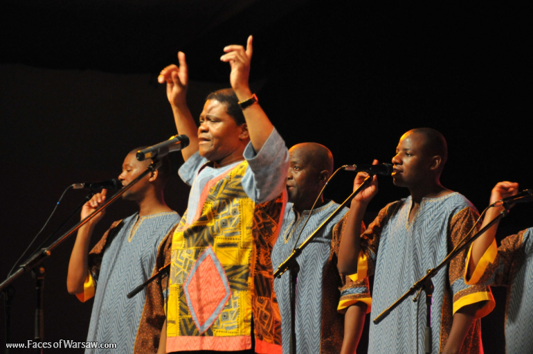 Faces of Warsaw - Ladysmith Black Mambazo at Warsaw Cross Culture Festival, September 2010