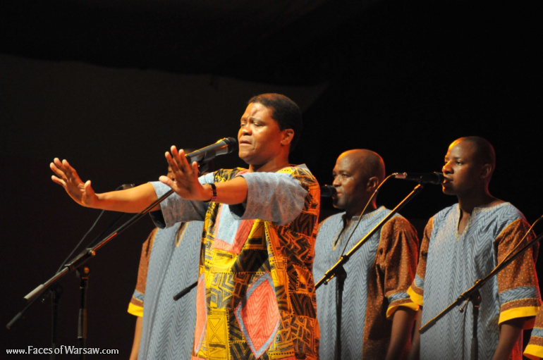 Faces of Warsaw - Ladysmith Black Mambazo at Warsaw Cross Culture Festival, September 2010