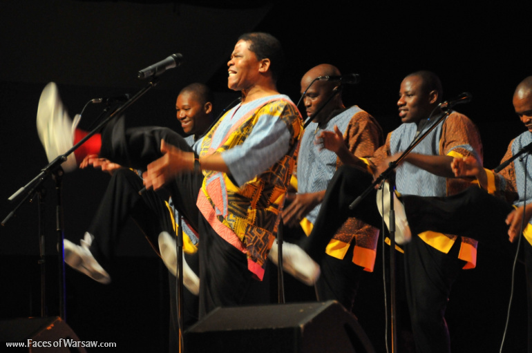 Faces of Warsaw - Ladysmith Black Mambazo at Warsaw Cross Culture Festival, September 2010