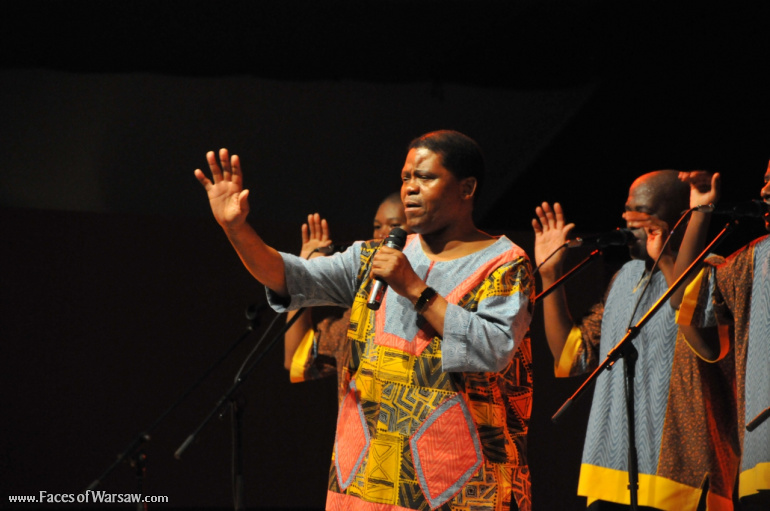Faces of Warsaw - Ladysmith Black Mambazo at Warsaw Cross Culture Festival, September 2010