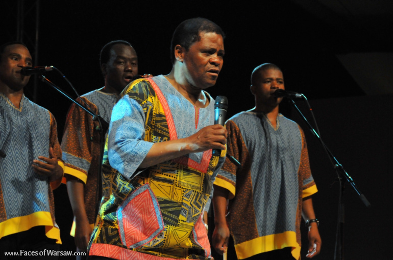 Faces of Warsaw - Ladysmith Black Mambazo at Warsaw Cross Culture Festival, September 2010