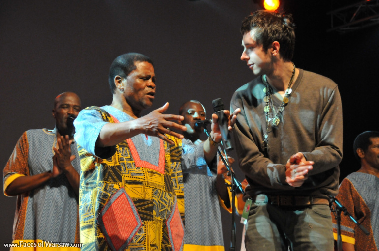 Faces of Warsaw - Ladysmith Black Mambazo at Warsaw Cross Culture Festival, September 2010