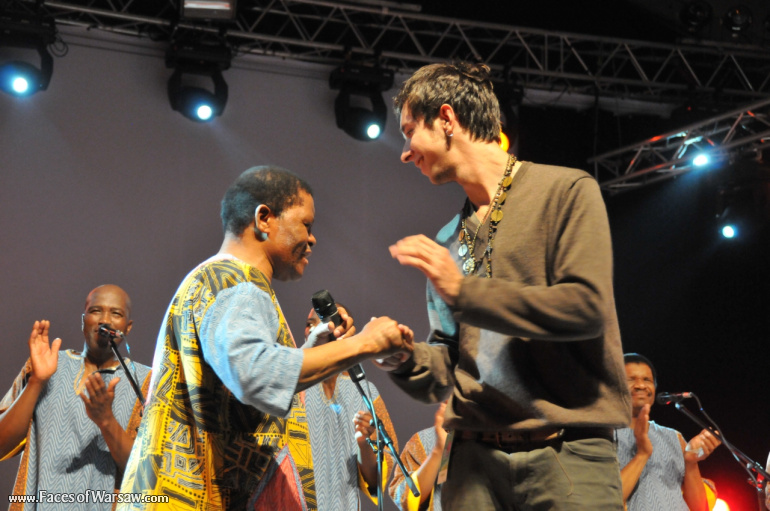 Faces of Warsaw - Ladysmith Black Mambazo at Warsaw Cross Culture Festival, September 2010
