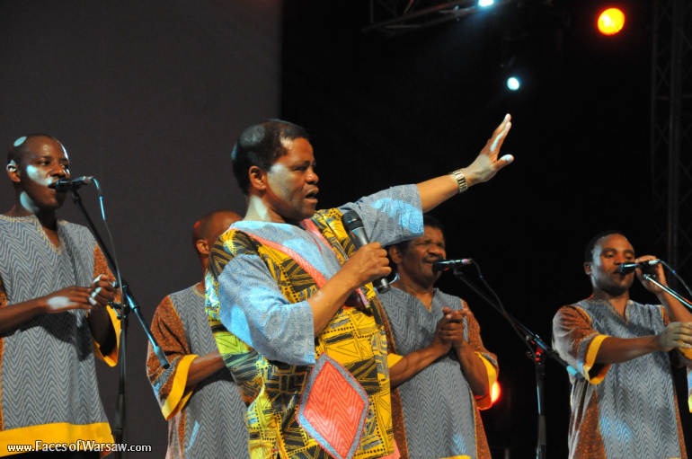 Faces of Warsaw - Ladysmith Black Mambazo at Warsaw Cross Culture Festival, September 2010