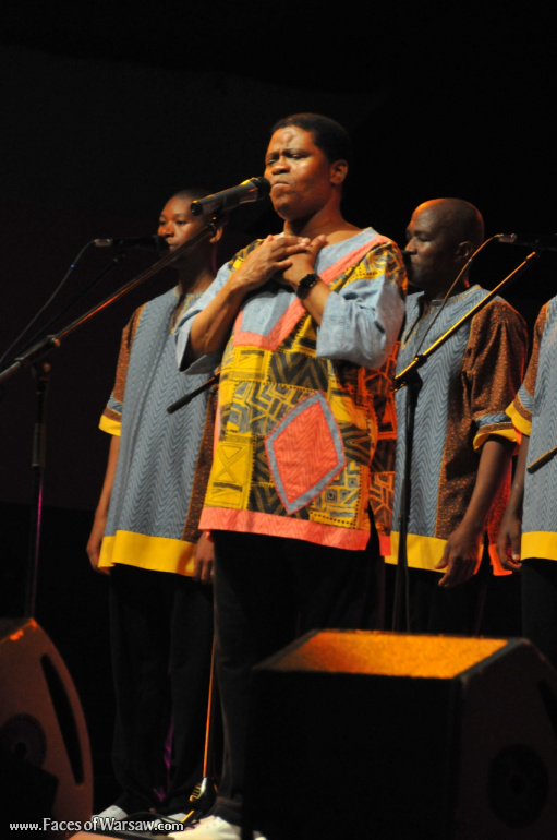 Faces of Warsaw - Ladysmith Black Mambazo at Warsaw Cross Culture Festival, September 2010