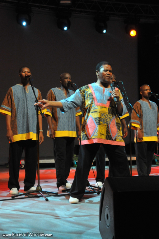 Faces of Warsaw - Ladysmith Black Mambazo at Warsaw Cross Culture Festival, September 2010
