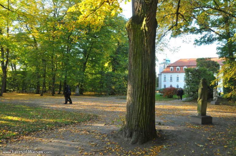Faces of Warsaw - Autumn in Nieborów park, October 2010