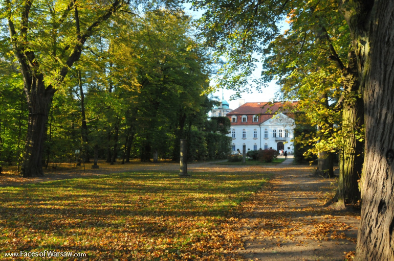 Faces of Warsaw - Autumn in Nieborów park, October 2010