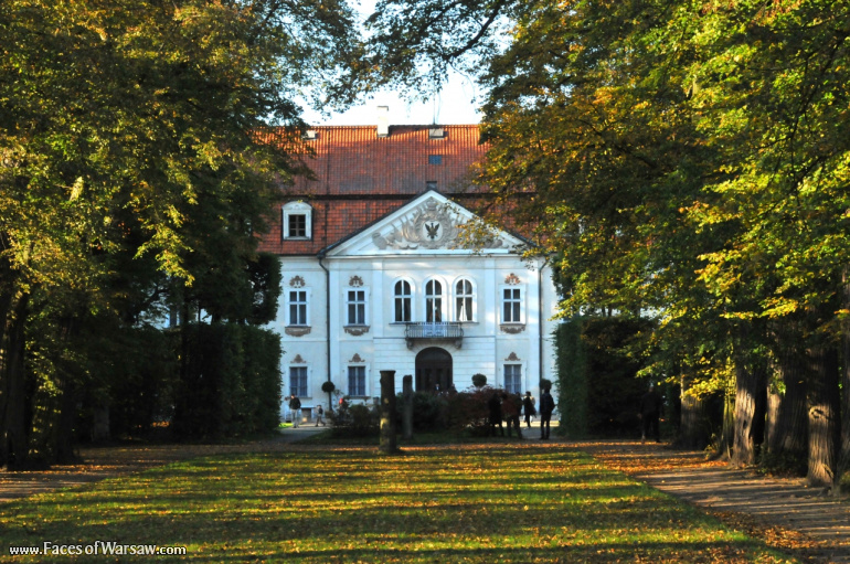 Faces of Warsaw - Autumn in Nieborów park, October 2010