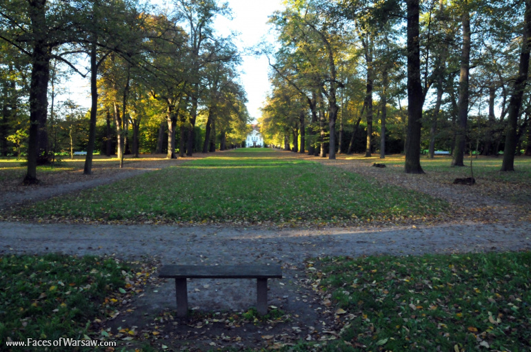 Faces of Warsaw - Autumn in Nieborów park, October 2010