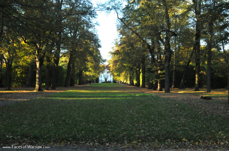 Faces of Warsaw - Autumn in Nieborów park, October 2010