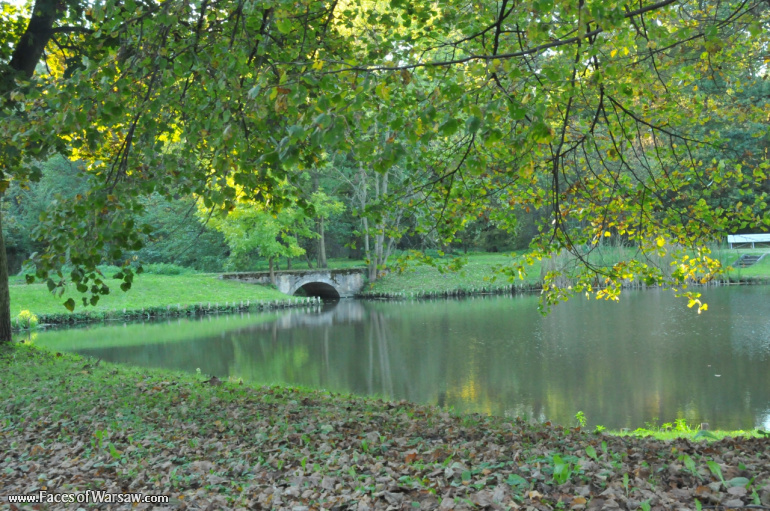 Faces of Warsaw - Autumn in Nieborów park, October 2010