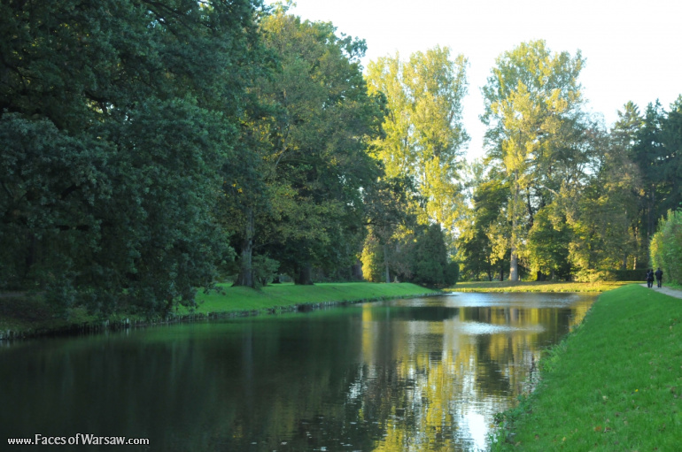 Faces of Warsaw - Autumn in Nieborów park, October 2010