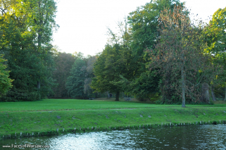 Faces of Warsaw - Autumn in Nieborów park, October 2010