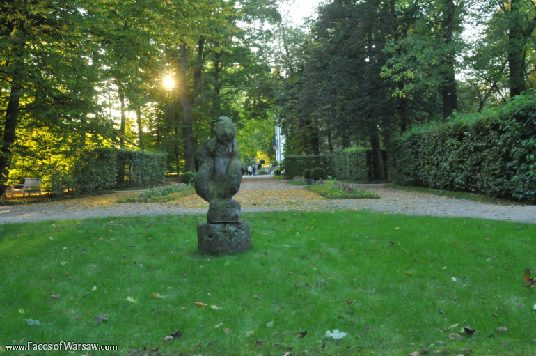 Faces of Warsaw - Autumn in Nieborów park, October 2010