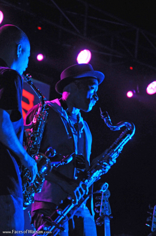 Faces of Warsaw - Marcus Miller - cencert in Palladium Club, 2010