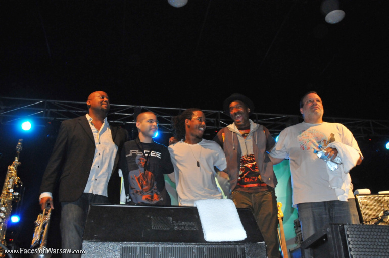Faces of Warsaw - Marcus Miller - cencert in Palladium Club, 2010
