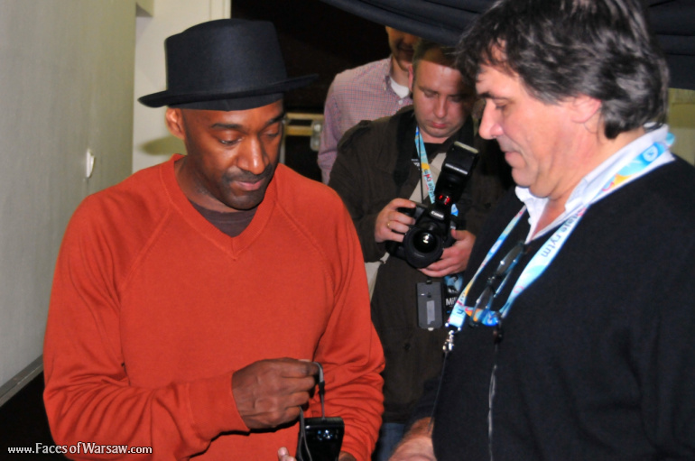 Faces of Warsaw - Marcus Miller - cencert in Palladium Club, 2010