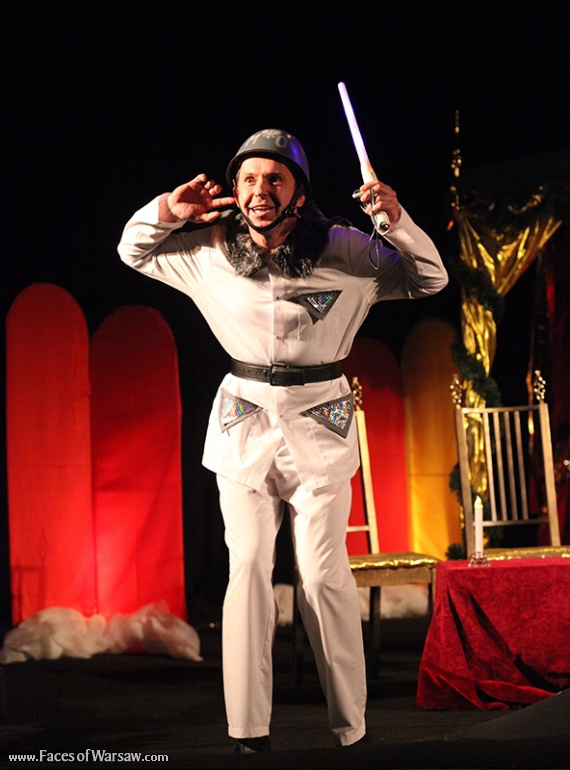 Faces of Warsaw - "Heaven Guardian" on the stage of the Stanislavian Theatre of the Royal Łazienki, December 2012