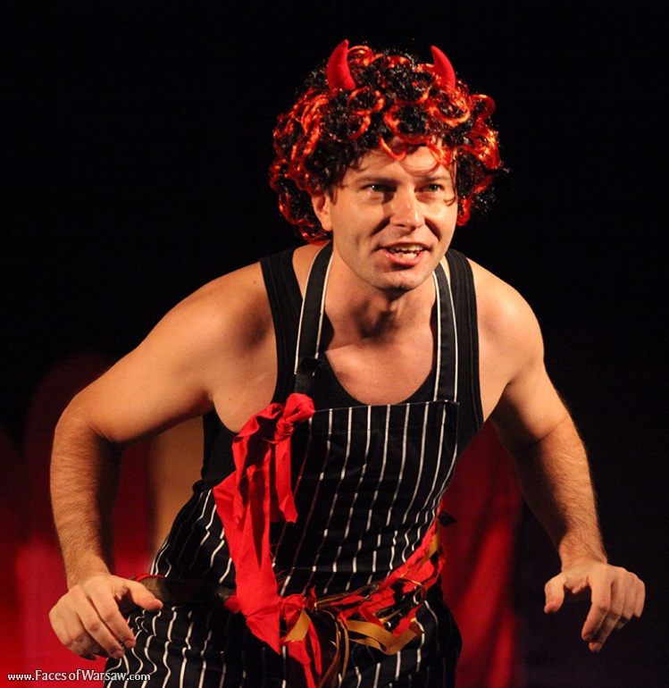 Faces of Warsaw - "Heaven Guardian" on the stage of the Stanislavian Theatre of the Royal Łazienki, December 2012