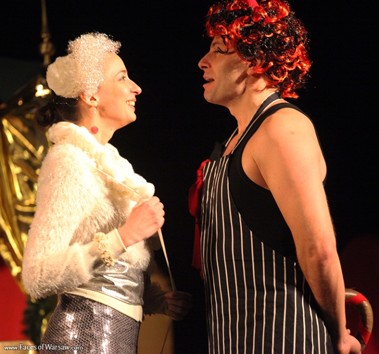 Faces of Warsaw - "Heaven Guardian" on the stage of the Stanislavian Theatre of the Royal Łazienki, December 2012