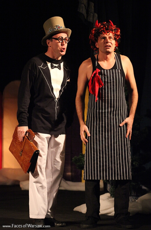 Faces of Warsaw - "Heaven Guardian" on the stage of the Stanislavian Theatre of the Royal Łazienki, December 2012