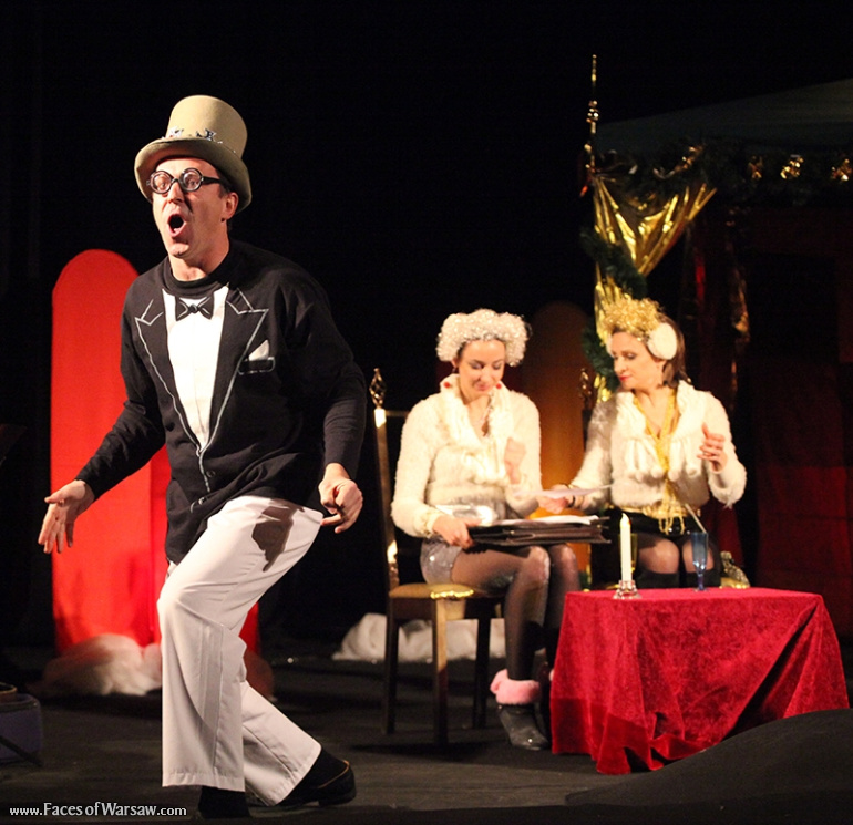 Faces of Warsaw - "Heaven Guardian" on the stage of the Stanislavian Theatre of the Royal Łazienki, December 2012