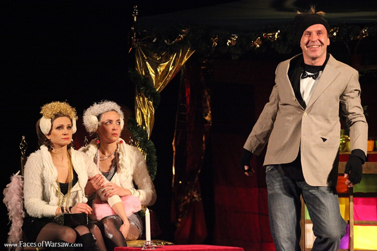 Faces of Warsaw - "Heaven Guardian" on the stage of the Stanislavian Theatre of the Royal Łazienki, December 2012