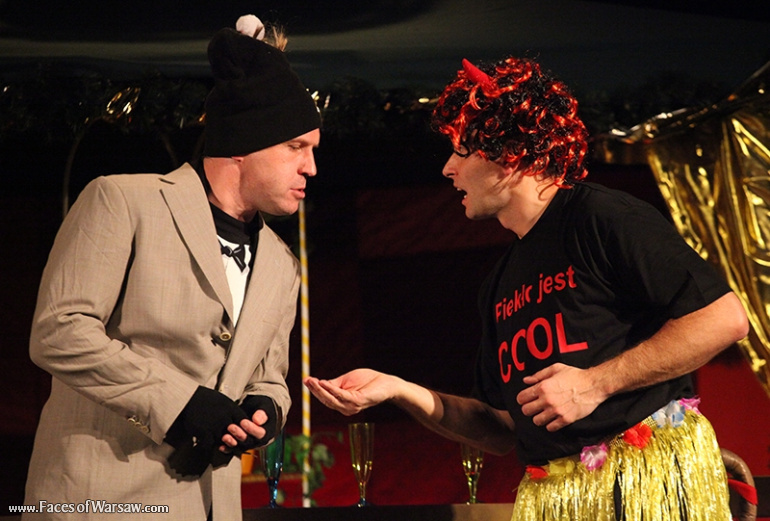 Faces of Warsaw - "Heaven Guardian" on the stage of the Stanislavian Theatre of the Royal Łazienki, December 2012