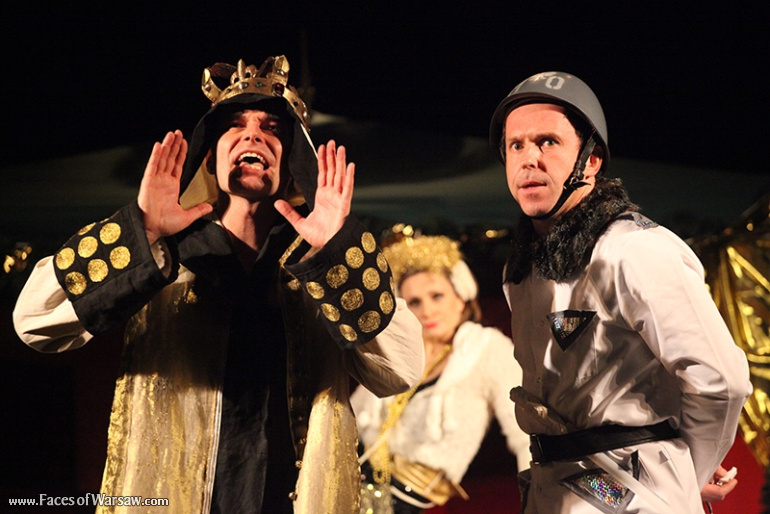 Faces of Warsaw - "Heaven Guardian" on the stage of the Stanislavian Theatre of the Royal Łazienki, December 2012