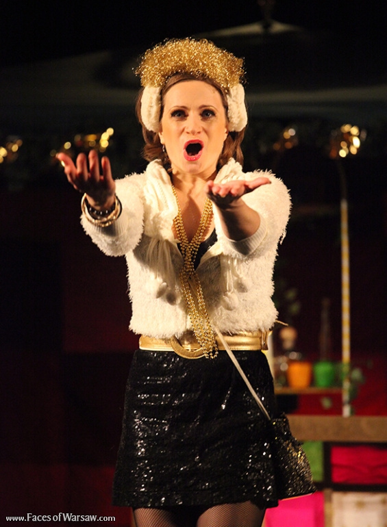 Faces of Warsaw - "Heaven Guardian" on the stage of the Stanislavian Theatre of the Royal Łazienki, December 2012