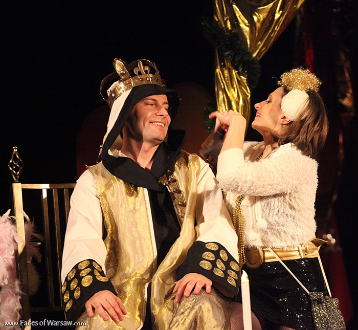 Faces of Warsaw - "Heaven Guardian" on the stage of the Stanislavian Theatre of the Royal Łazienki, December 2012