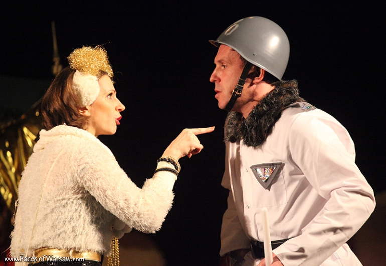 Faces of Warsaw - "Heaven Guardian" on the stage of the Stanislavian Theatre of the Royal Łazienki, December 2012