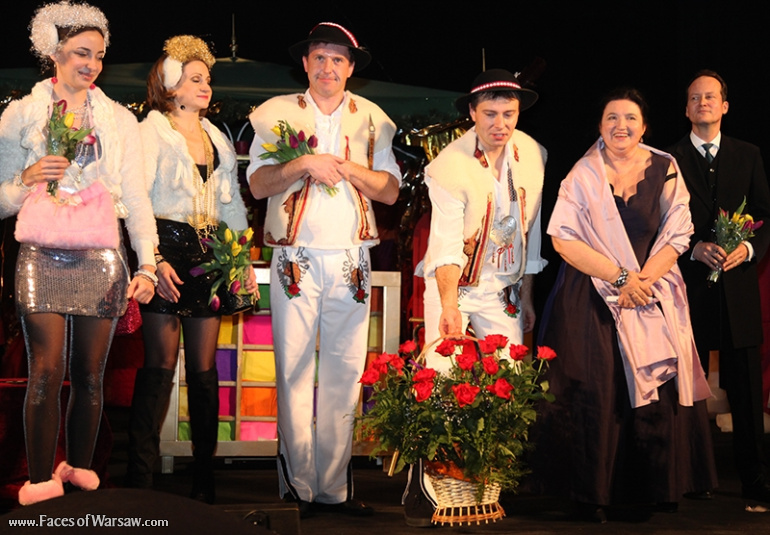 Faces of Warsaw - "Heaven Guardian" on the stage of the Stanislavian Theatre of the Royal Łazienki, December 2012