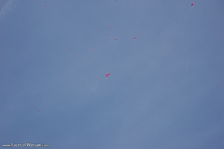 Faces of Warsaw - Natalia Kukulska at Pink Ribbon Walk 2008