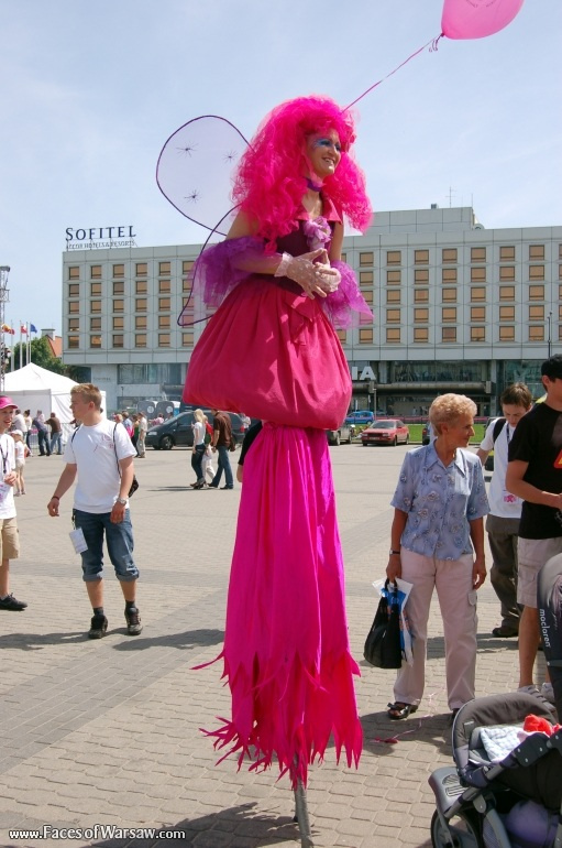 Faces of Warsaw - Natalia Kukulska at Pink Ribbon Walk 2008