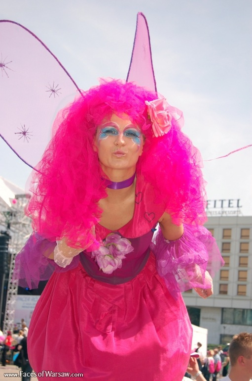 Faces of Warsaw - Natalia Kukulska at Pink Ribbon Walk 2008