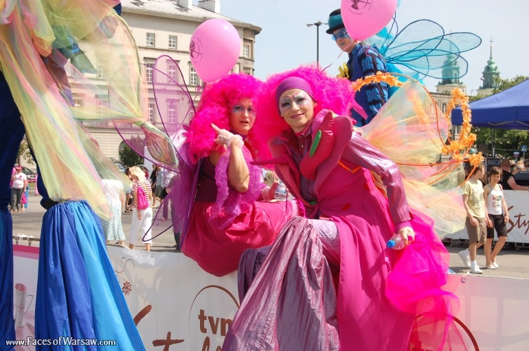 Faces of Warsaw - Natalia Kukulska at Pink Ribbon Walk 2008