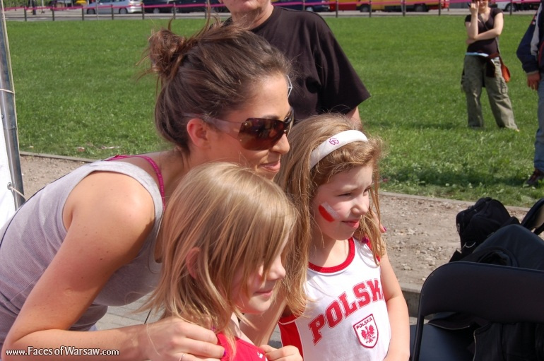 Faces of Warsaw - Natalia Kukulska at Pink Ribbon Walk 2008