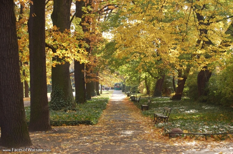Faces of Warsaw - Łazienki in Autumn