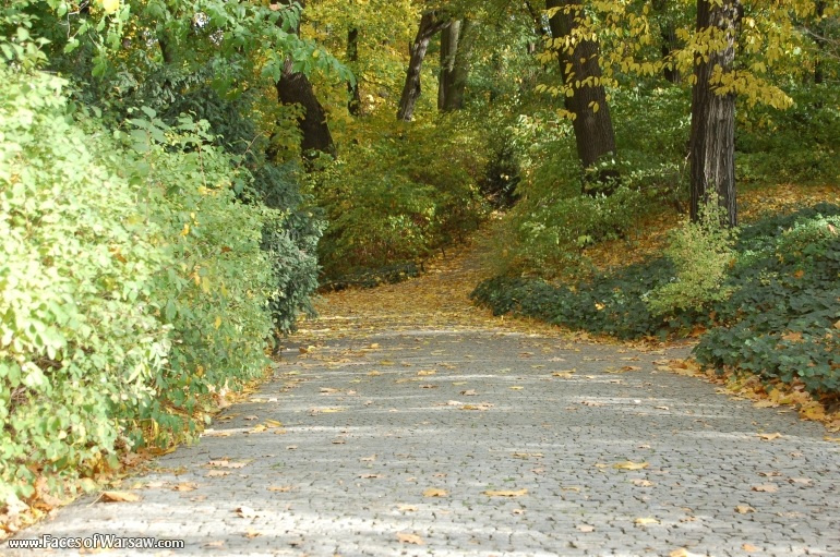 Faces of Warsaw - Łazienki in Autumn