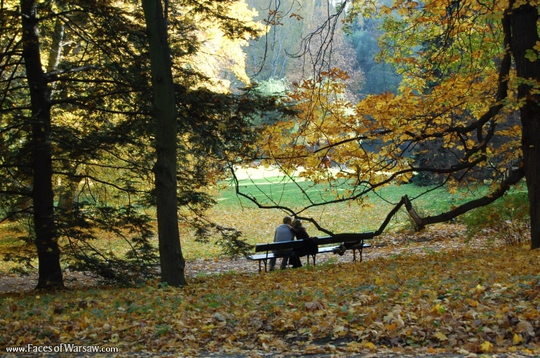 Faces of Warsaw - Łazienki in Autumn